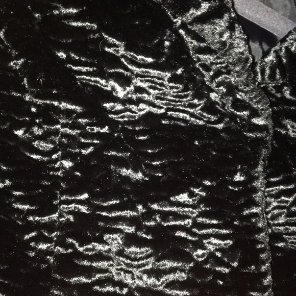 Velvet Vintage style long jacket Style&co Size S - Picture 4 of 4